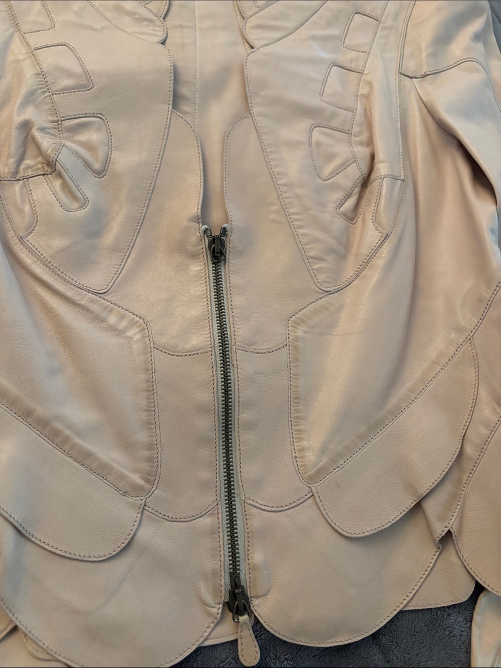 Authentic vintage Alexander McQueen Leather Jacket - Picture 9 of 16